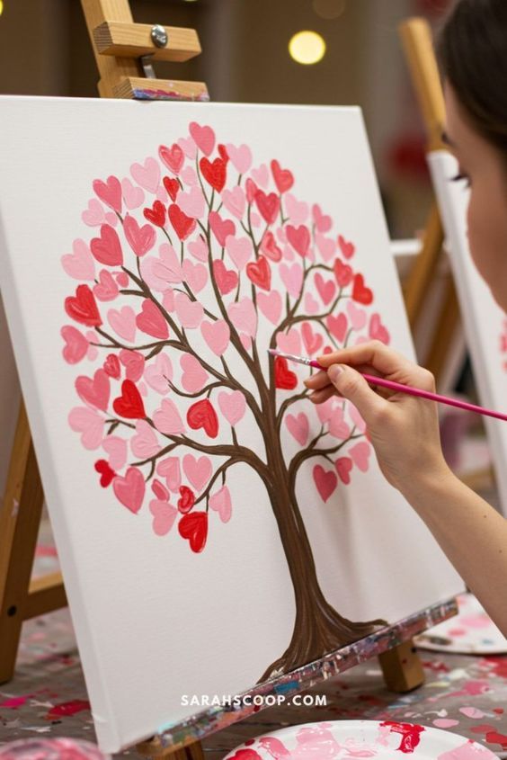 Semaine - atelier peinture sur toile