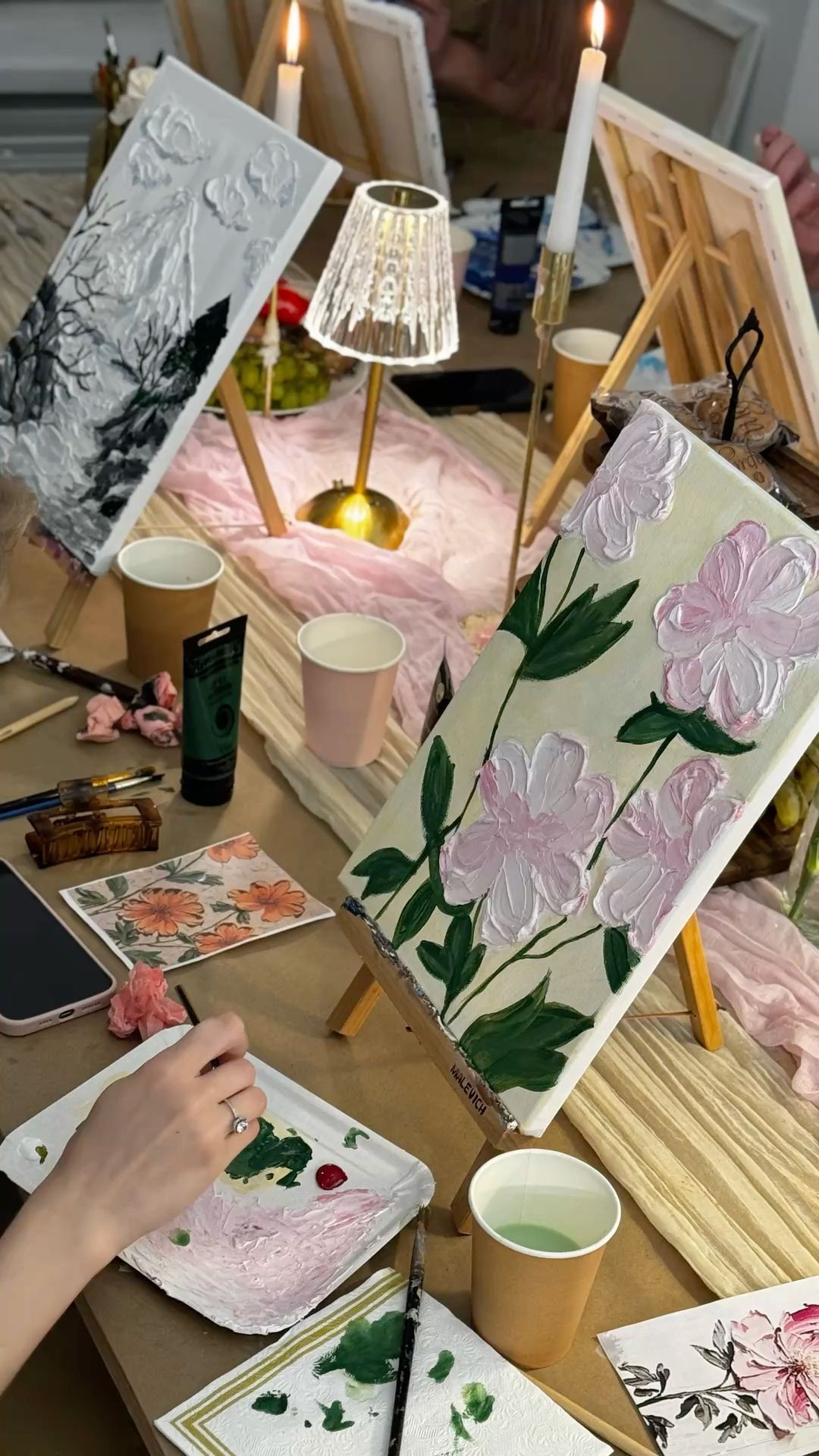 weekend - Peinture sur toile ;